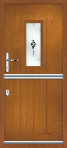 Cumbria black cavana composite stable door 