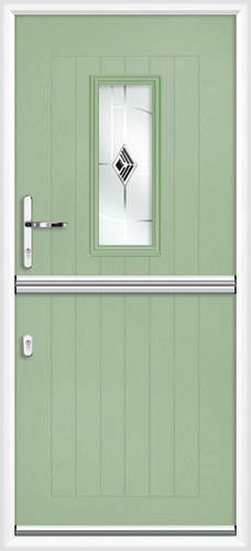 Cumbria black cavana composite stable door 