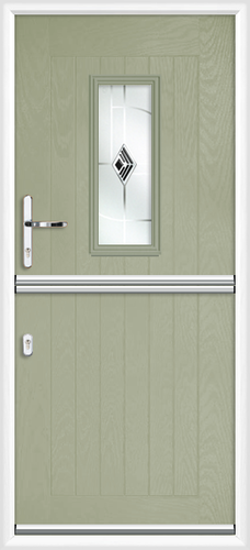 Cumbria black cavana composite stable door 