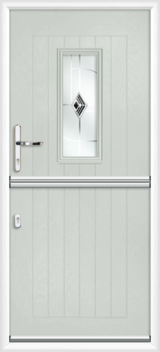 Cumbria black cavana composite stable door 