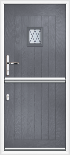 Cheshire diamond lead composite stable door 