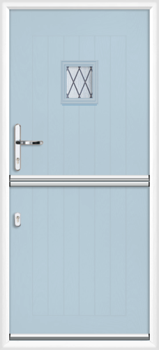 Cheshire diamond lead composite stable door 