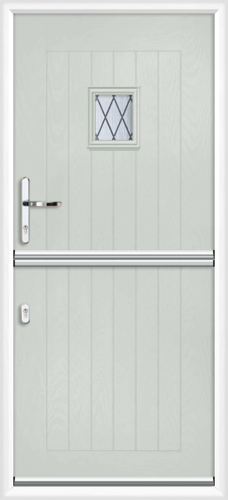 Cheshire diamond lead composite stable door 