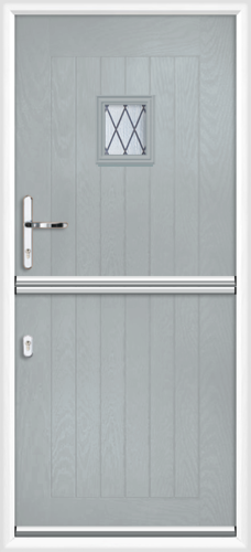 Cheshire diamond lead composite stable door 