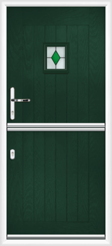 Cheshire green sextet composite stable door 