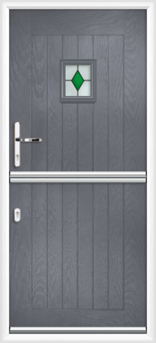 Cheshire green sextet composite stable door 