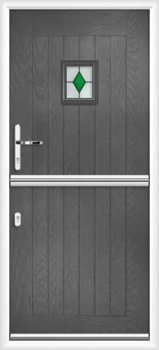 Cheshire green sextet composite stable door 