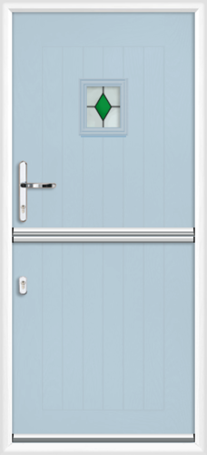 Cheshire green sextet composite stable door 