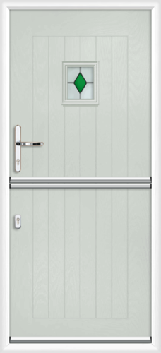 Cheshire green sextet composite stable door 