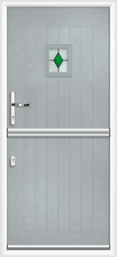 Cheshire green sextet composite stable door 