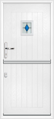 Cheshire blue sextet composite stable door 