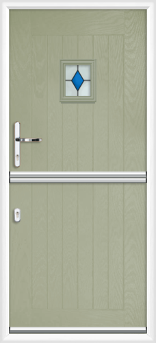 Cheshire blue sextet composite stable door 