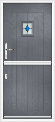 Cheshire blue sextet composite stable door 