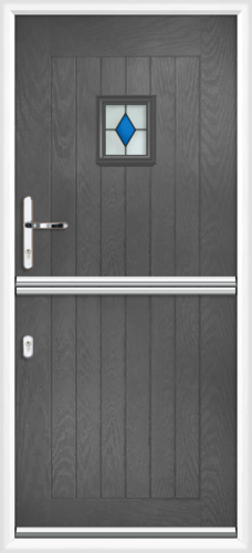 Cheshire blue sextet composite stable door 