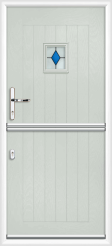 Cheshire blue sextet composite stable door 