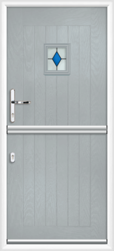 Cheshire blue sextet composite stable door 