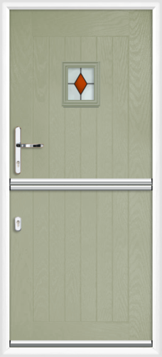 Cheshire red sextet composite stable door 