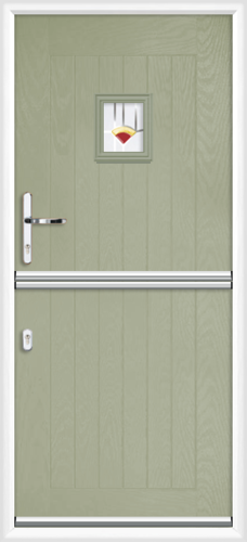 Cheshire red cavana composite stable door 