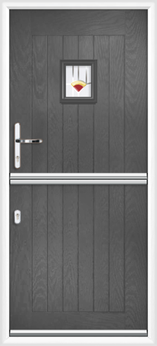 Cheshire red cavana composite stable door 