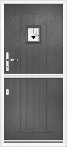 Cheshire black cavana composite stable door 