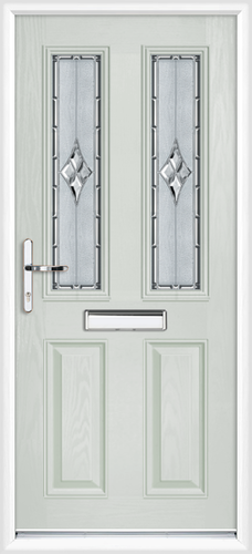 Pebble Fully Fitted Dorset Composite Front Doors