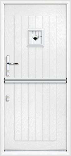 Cheshire black cavana composite stable door 