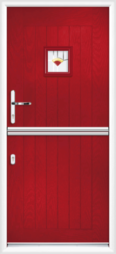 Cheshire red cavana composite stable door 