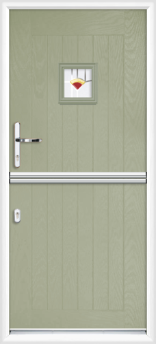 Cheshire red cavana composite stable door 