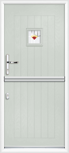 Cheshire red cavana composite stable door 