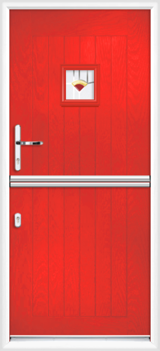 Cheshire red cavana composite stable door 