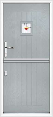 Cheshire red cavana composite stable door 