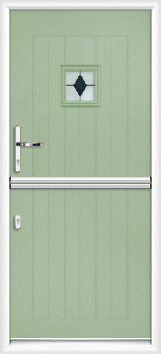 Cheshire black sextet composite stable door 