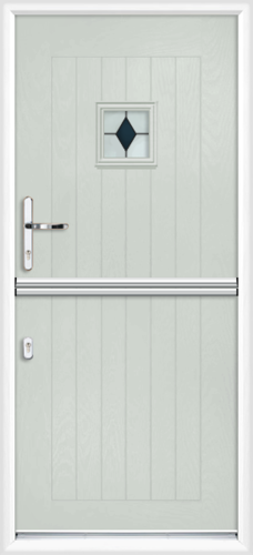 Cheshire black sextet composite stable door 