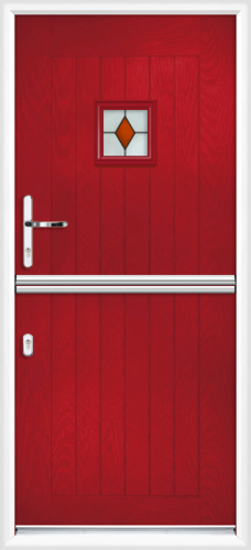 Cheshire red sextet composite stable door 