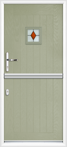 Cheshire red sextet composite stable door 