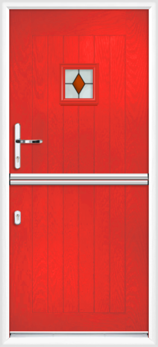 Cheshire red sextet composite stable door 