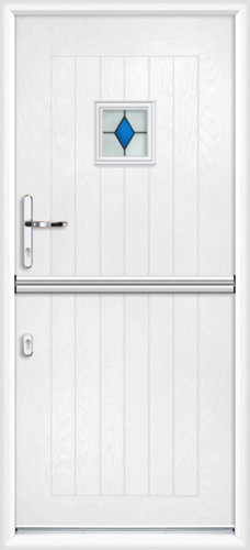 Cheshire blue sextet composite stable door 