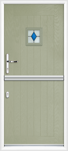 Cheshire blue sextet composite stable door 