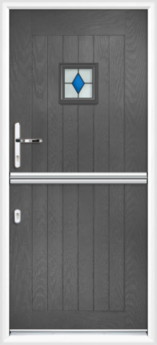 Cheshire blue sextet composite stable door 