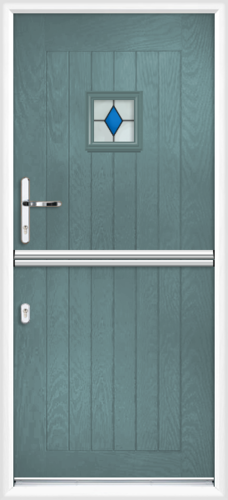 Cheshire blue sextet composite stable door 