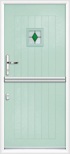 Cheshire green sextet composite stable door 