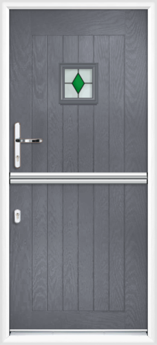 Cheshire green sextet composite stable door 