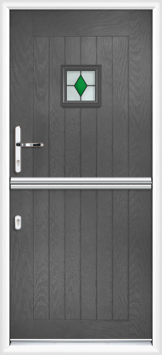 Cheshire green sextet composite stable door 