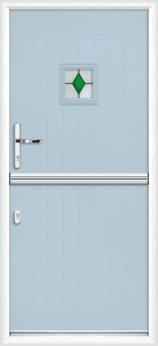 Cheshire green sextet composite stable door 