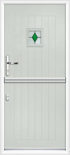 Cheshire green sextet composite stable door 