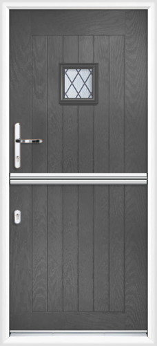 Cheshire diamond lead composite stable door 