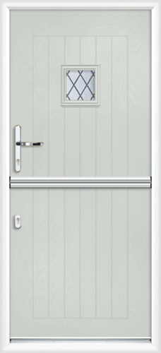 Cheshire diamond lead composite stable door 