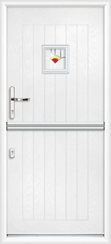 Cheshire red cavana composite stable door 