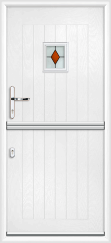 Cheshire red sextet composite stable door 