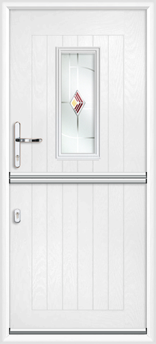 Cumbria red cavana composite stable door 